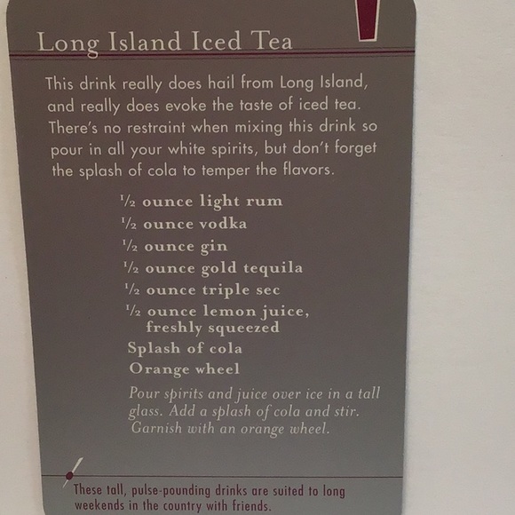 “The Cocktail Hour” 50 classic recipes on hard 3.5” x 5” cards - Picture 8 of 16